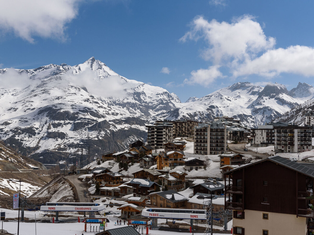 Studio 24m² rénové Tignes, balcon vue montagne - Photo 8