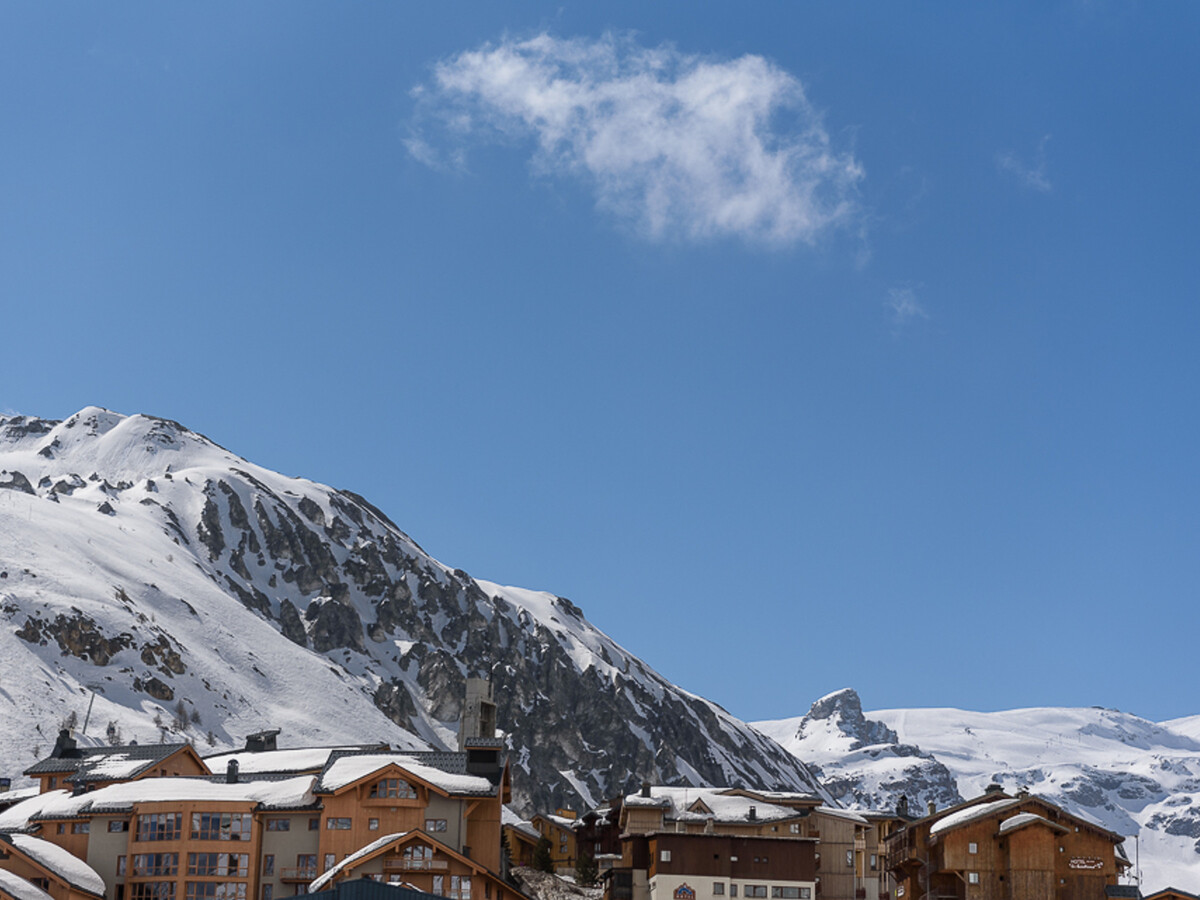 Studio 24m² rénové Tignes, balcon vue montagne - Photo 9