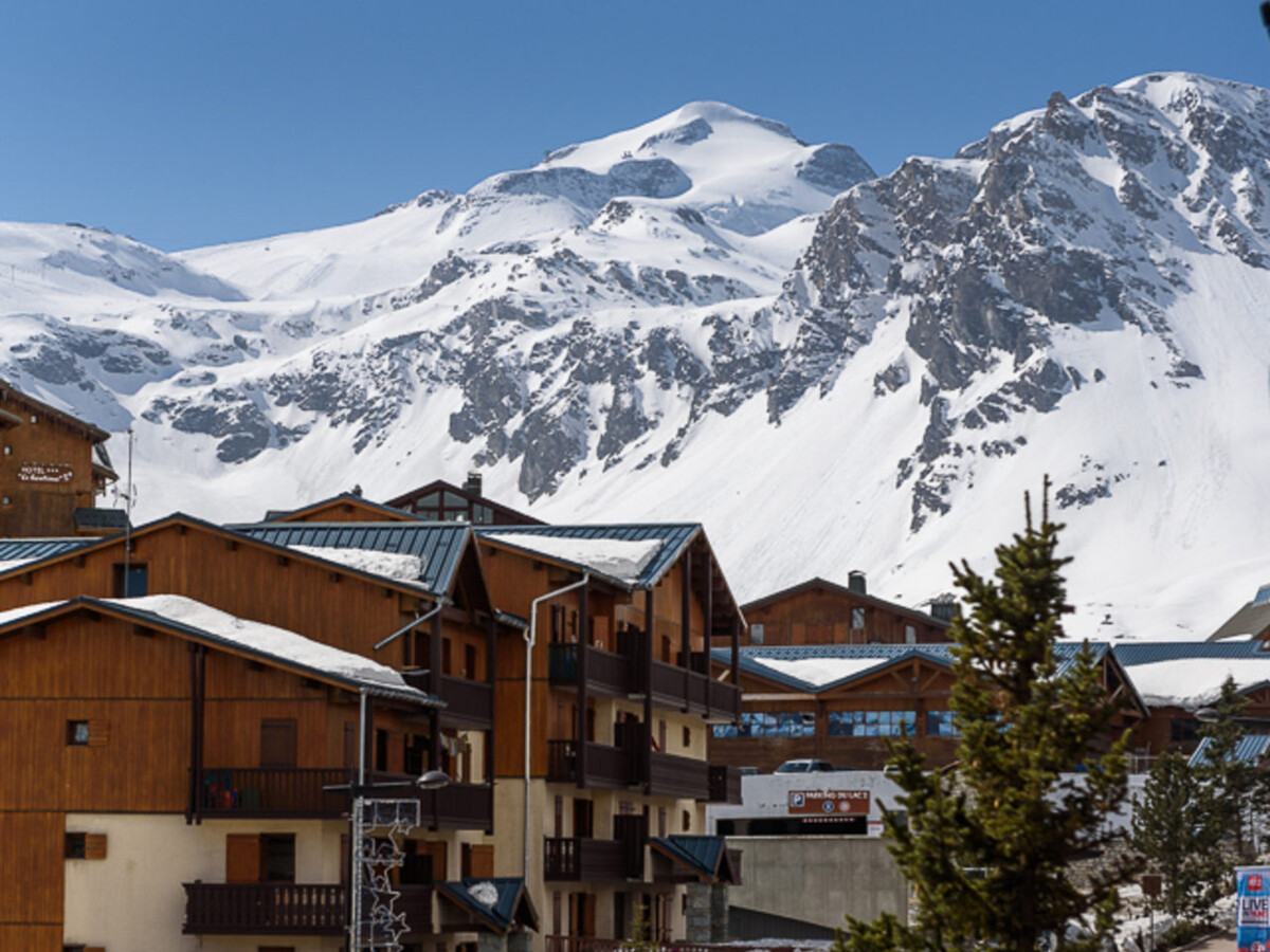Studio 24m² rénové Tignes, balcon vue montagne - Photo 10
