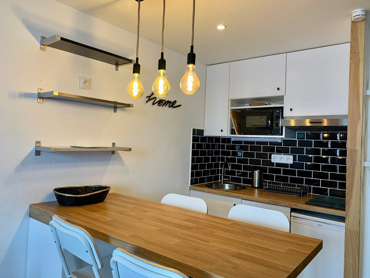 Studio rénové 22m² avec balcon, au pied des pistes à Tignes - Photo 2