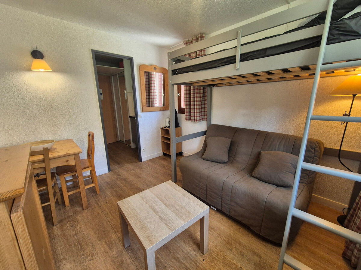 Studio 15m² ski aux pieds, balcon, 3 personnes à Tignes - Photo 2
