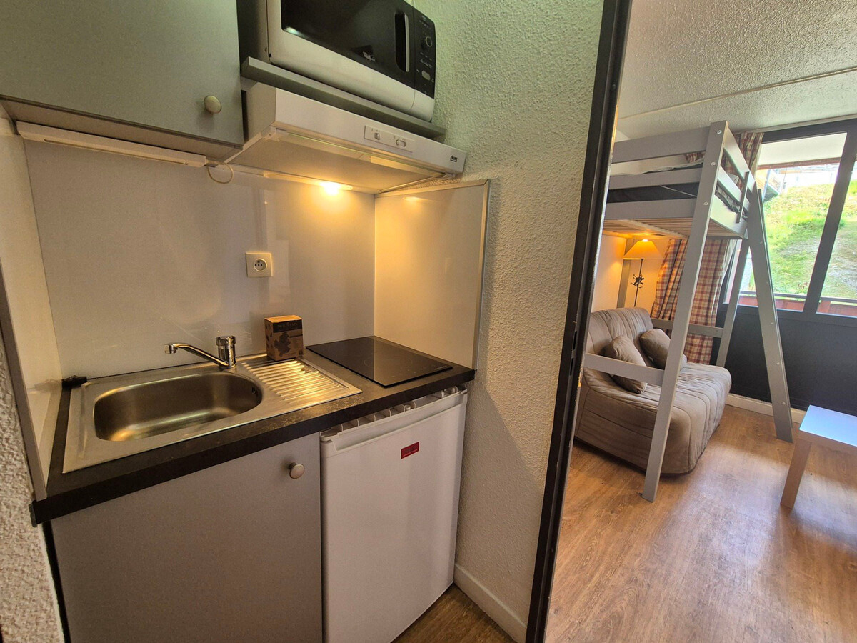 Studio 15m² ski aux pieds, balcon, 3 personnes à Tignes - Photo 3