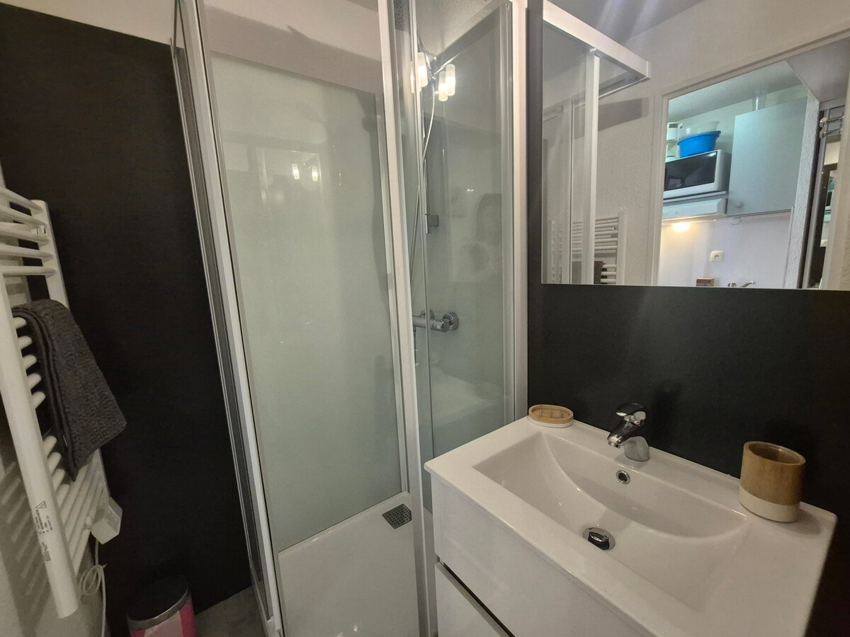 Studio 15m² ski aux pieds, balcon, 3 personnes à Tignes - Photo 7