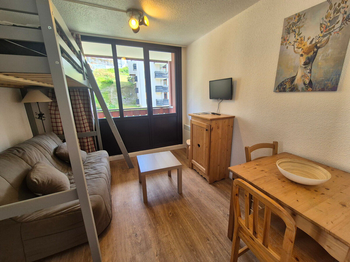 Studio 15m² ski aux pieds, balcon, 3 personnes à Tignes - Photo 8