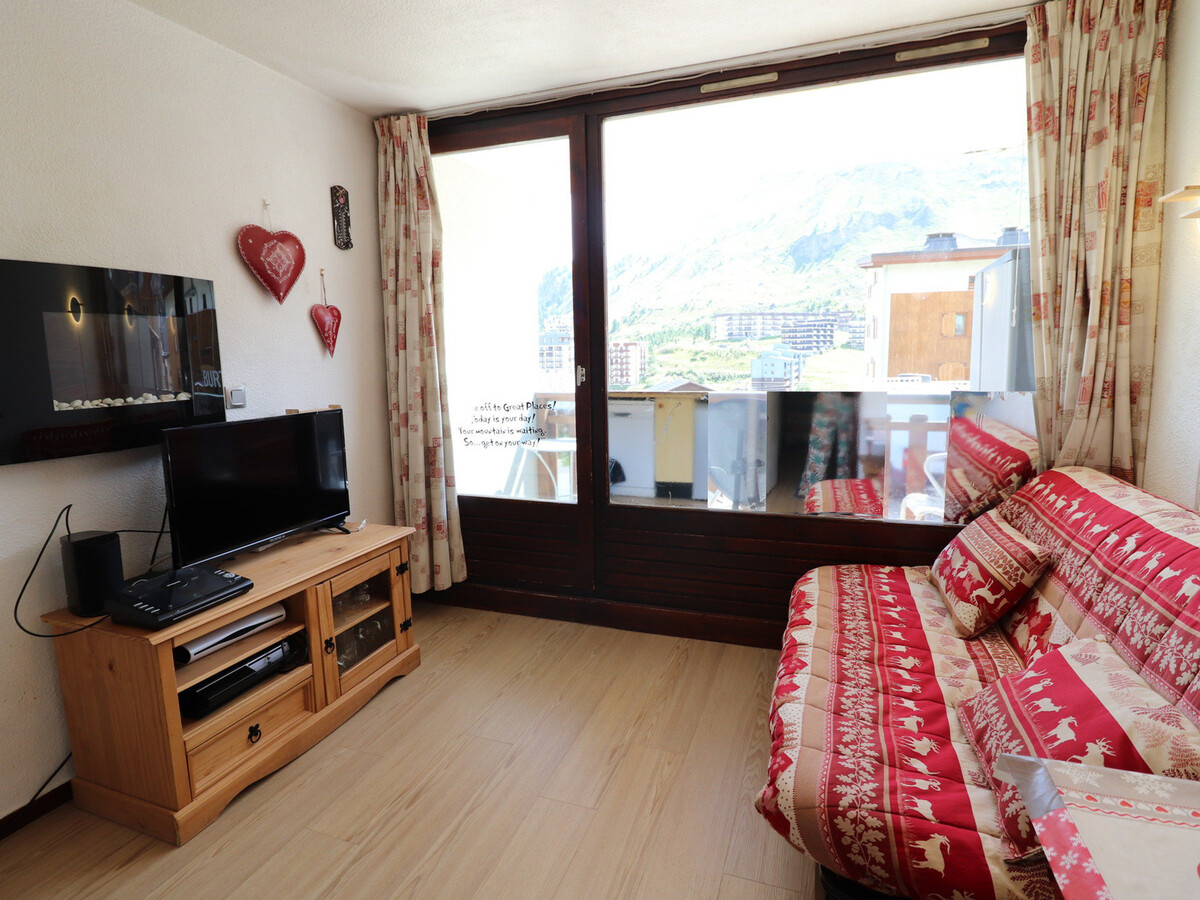 Studio cabine 4 pers. à Tignes Le Lac, balcon et casier skis - Photo 1