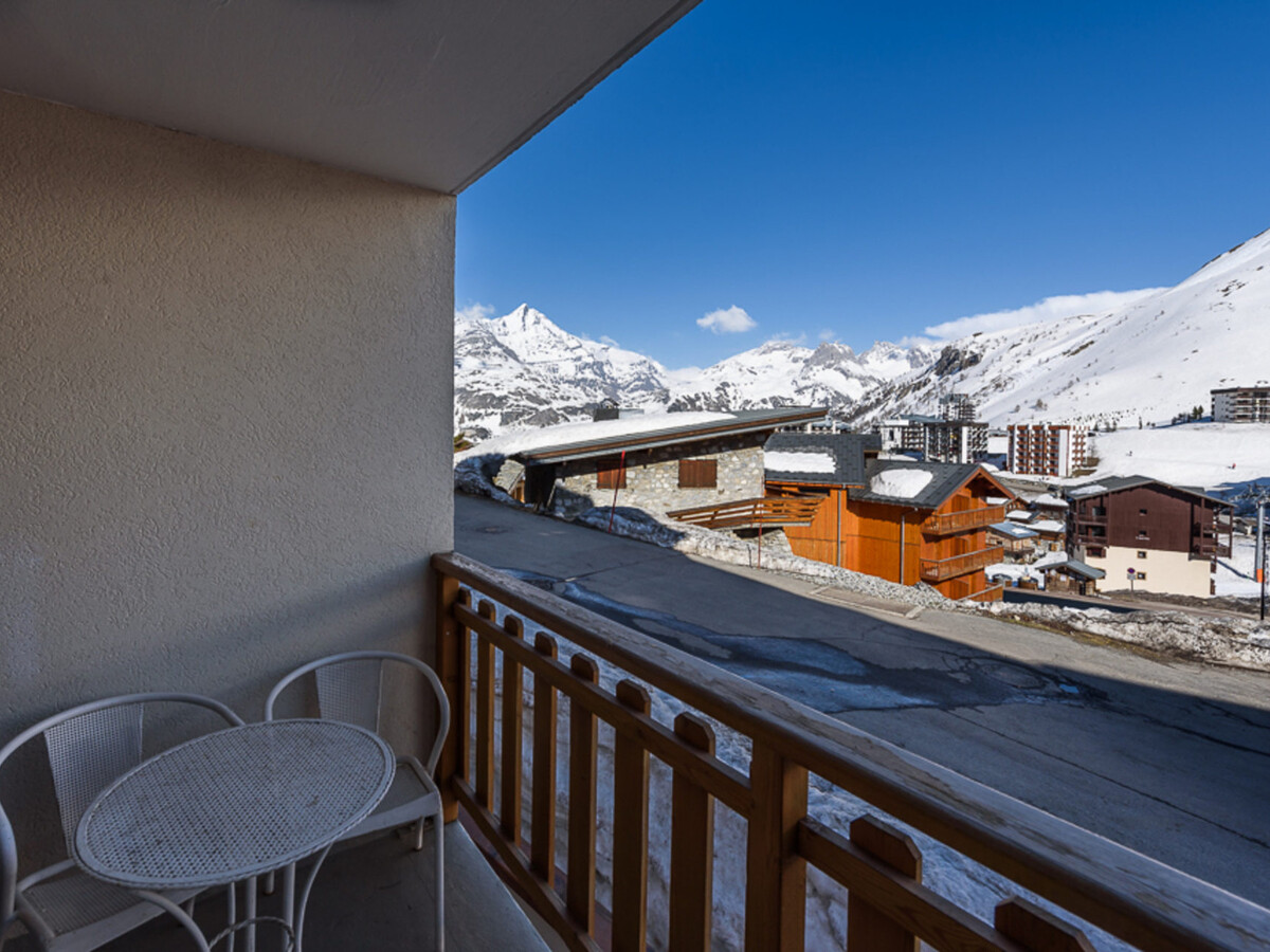 Studio cabine 4 pers. à Tignes Le Lac, balcon et casier skis - Photo 7