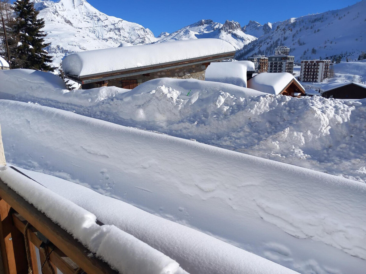 Studio cabine 4 pers. à Tignes Le Lac, balcon et casier skis - Photo 8