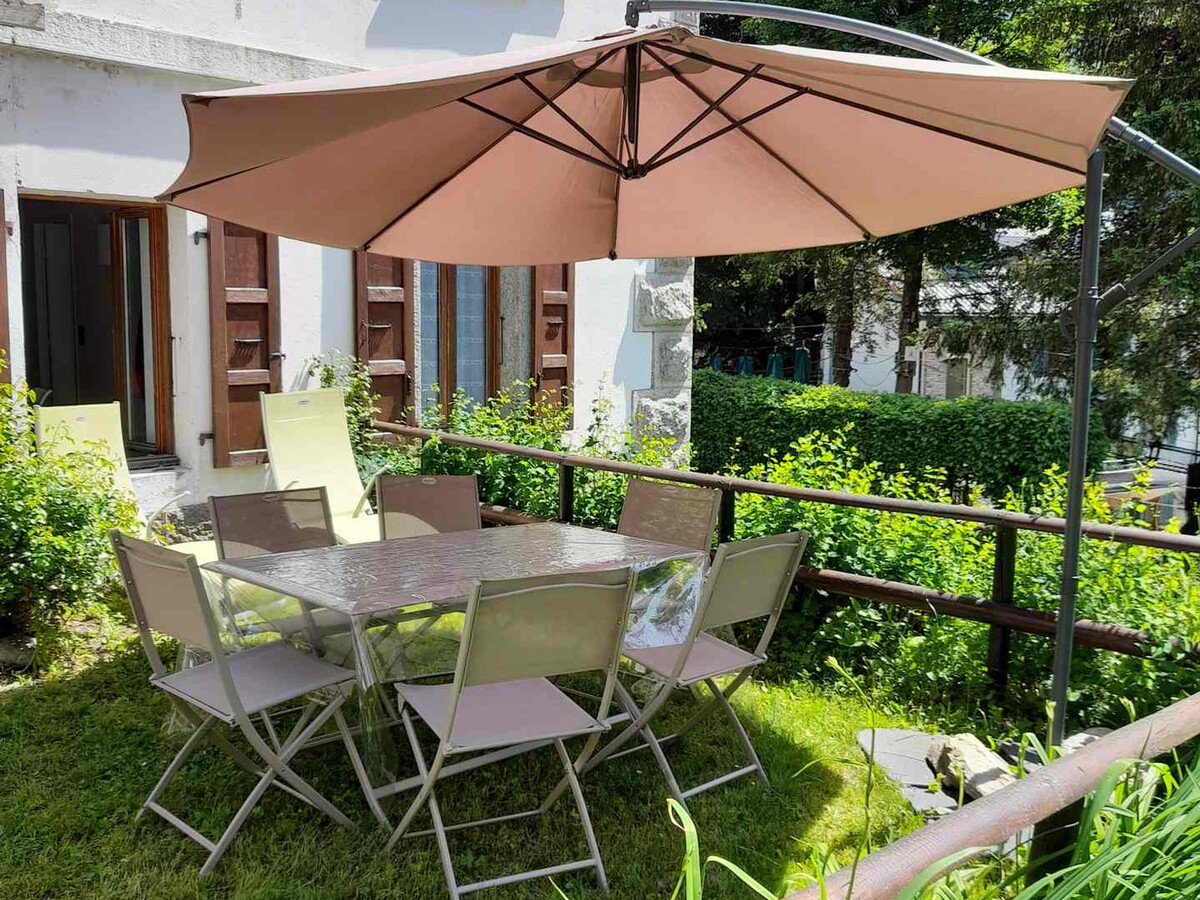 Appartement 4 personnes rénové, jardin privatif à Chamonix - Photo 12
