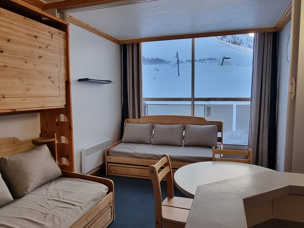 Studio 26 m² ski aux pieds, balcon Sud à Aime 2000 - Photo 1