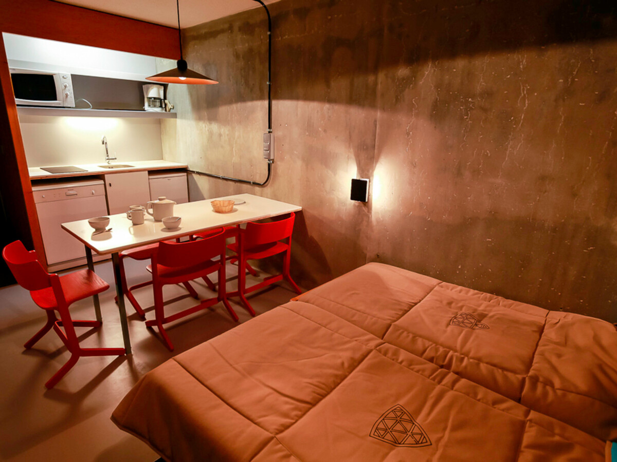 Studio ski aux pieds, balcon sud, 5 personnes aux Arcs - Photo 2