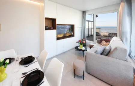 Appartement vue mer avec terrasse sur le toit à Ostende : photo 2