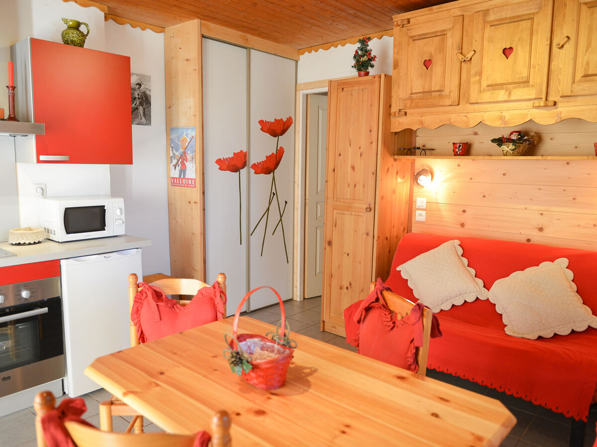 Studio 4 pers Valloire : canapé BZ + lits superposés - Photo 1