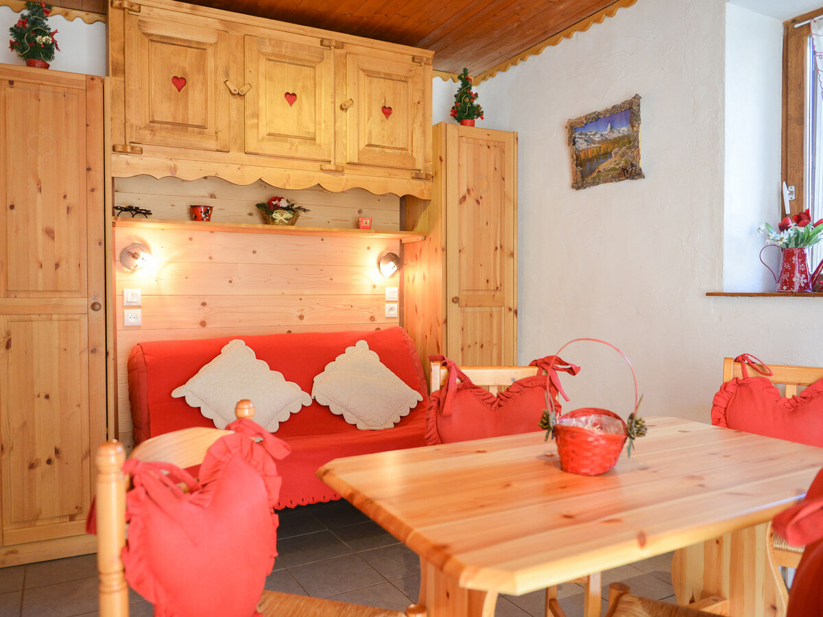 Studio 4 pers Valloire : canapé BZ + lits superposés - Photo 2
