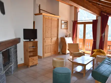 Location appartement à Champagny en Vanoise, Appartement spacieux 8 pers - Proche télécabine