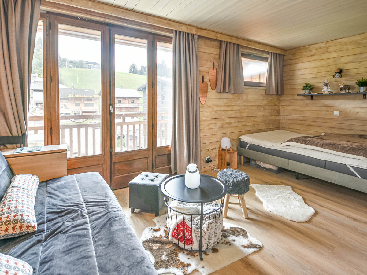 Studio 24m² Les Gets, balcon Sud, proche pistes - Photo 3