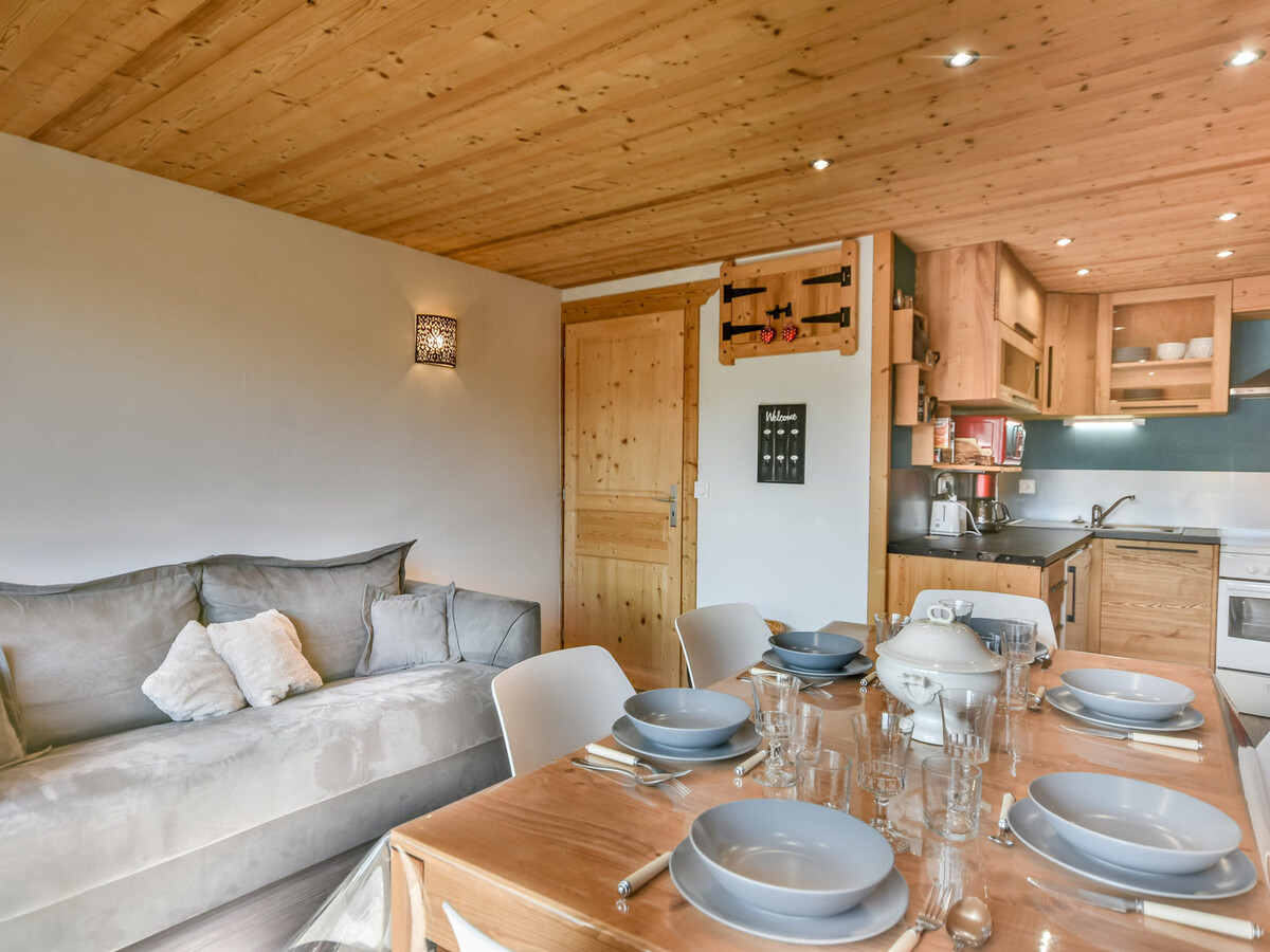 T2 + coin nuit 40m² aux Gets, 6 pers, balcon - Photo 2