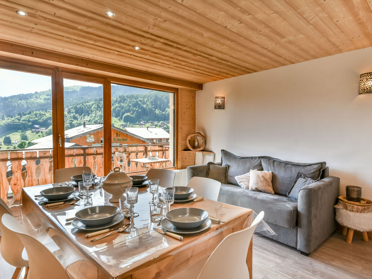 T2 + coin nuit 40m² aux Gets, 6 pers, balcon - Photo 4