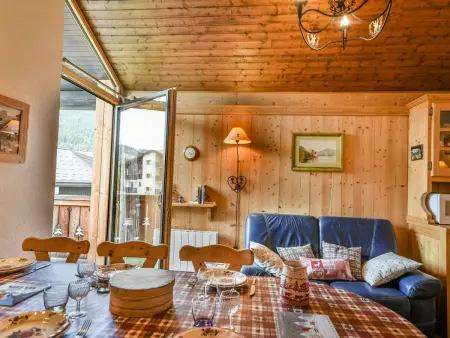 Location appartement à Les Gets, Duplex cosy T2 à proximité des pistes avec parking - 6 pers - La Turche, Les Gets