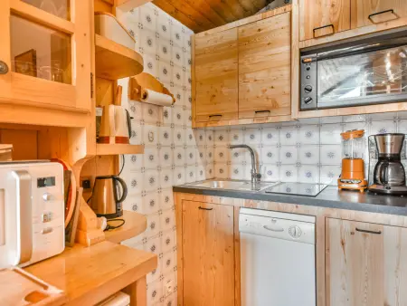 T2 duplex 6 pers aux Gets, parking couvert & navette ski : photo 4