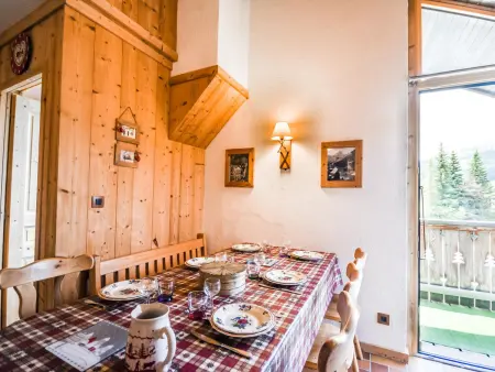 T2 duplex 6 pers aux Gets, parking couvert & navette ski : photo 7