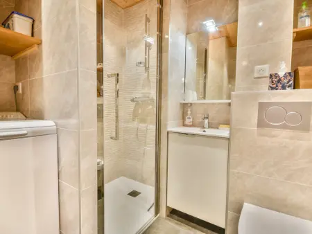T2 duplex 6 pers aux Gets, parking couvert & navette ski : photo 10