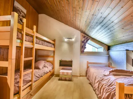T2 duplex 6 pers aux Gets, parking couvert & navette ski : photo 11