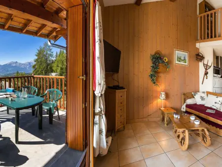 Duplex 8pers avec Balcon Sud, Cheminée, WIFI Gratuit - Animaux admis - Parking & Ménage en option : photo 21