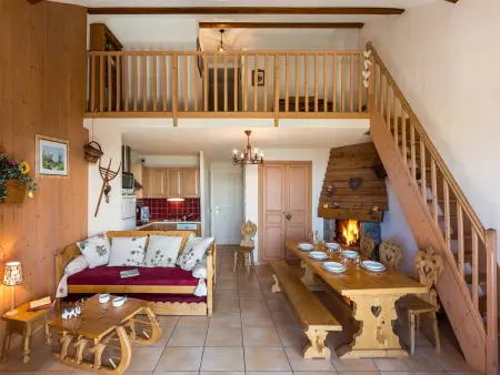 Duplex 8pers avec Balcon Sud, Cheminée, WIFI Gratuit - Animaux admis - Parking & Ménage en option : photo 28