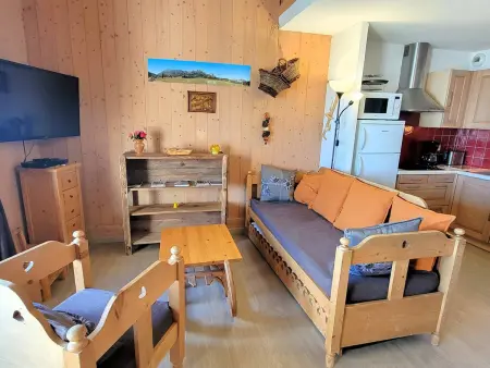 Duplex 8 pers. avec terrasse plein Sud, pistes à 100 m à Saint-Michel-de-Chaillol : photo 4