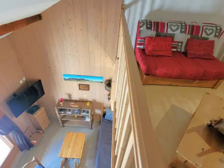 Duplex 8 pers. avec terrasse plein Sud, pistes à 100 m à Saint-Michel-de-Chaillol : photo 9