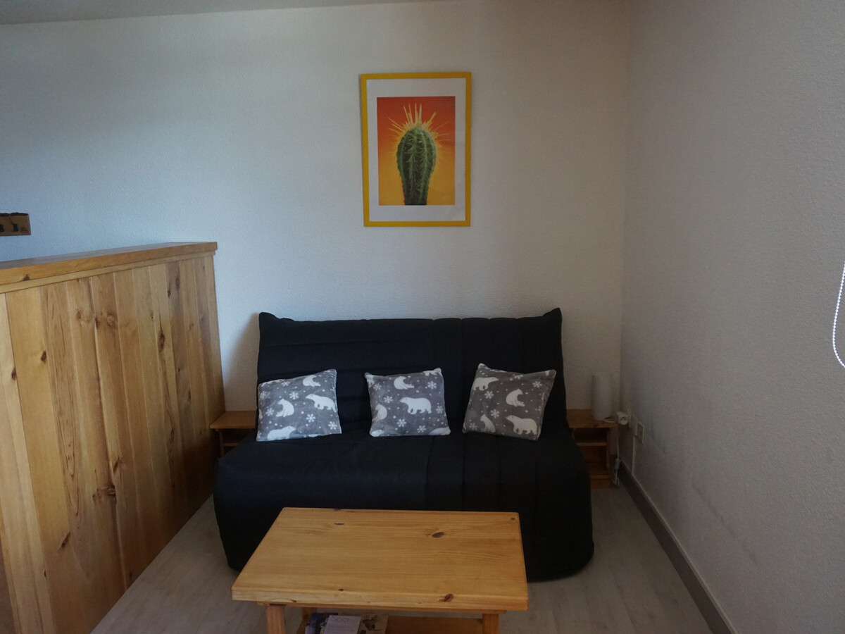 Studio cabine 27 m² 4 pers., balcon sud à Orcières Merlette - Photo 1