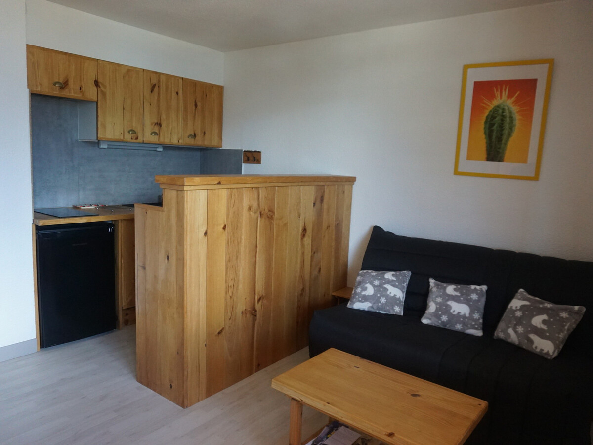 Studio cabine 27 m² 4 pers., balcon sud à Orcières Merlette - Photo 3