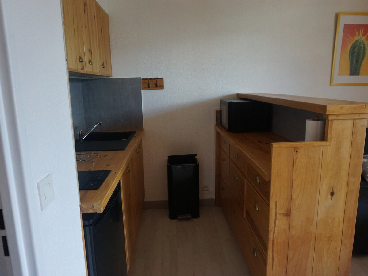 Studio cabine 27 m² 4 pers., balcon sud à Orcières Merlette - Photo 4