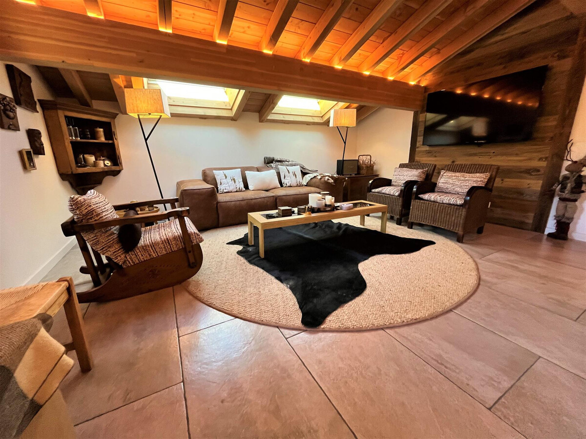 Appartement 88 m² Les Gets, terrasse Sud face aux pistes - Photo 2