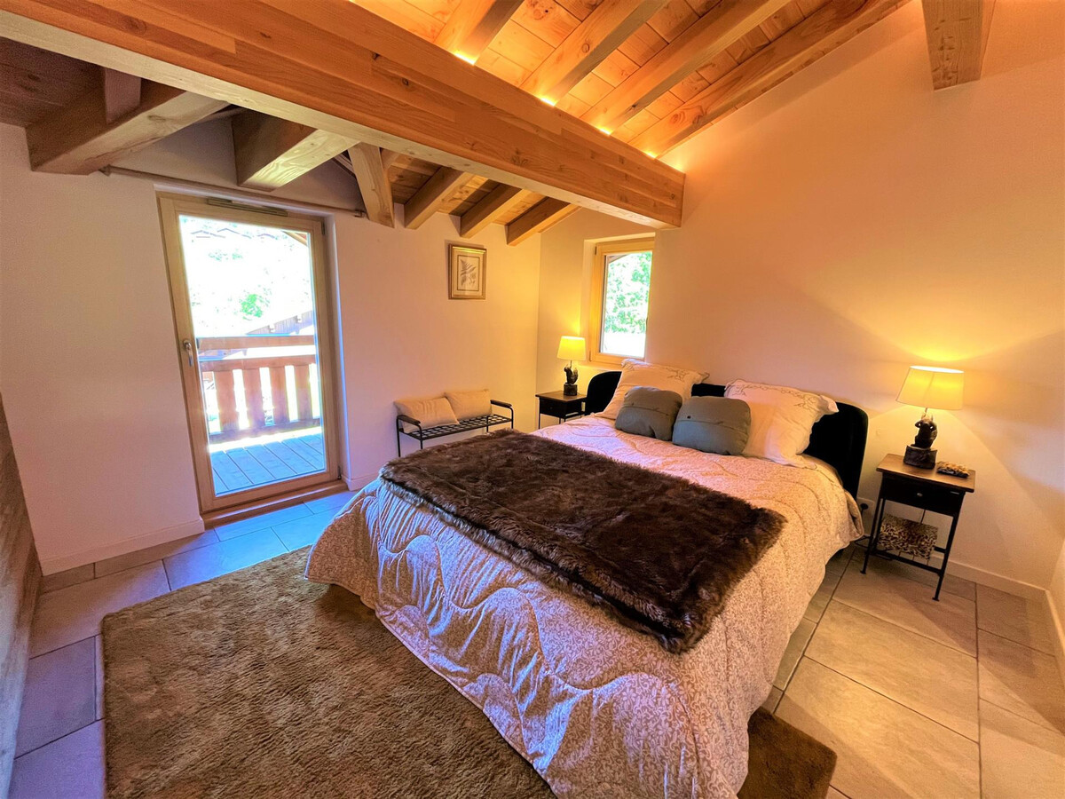 Appartement 88 m² Les Gets, terrasse Sud face aux pistes - Photo 7
