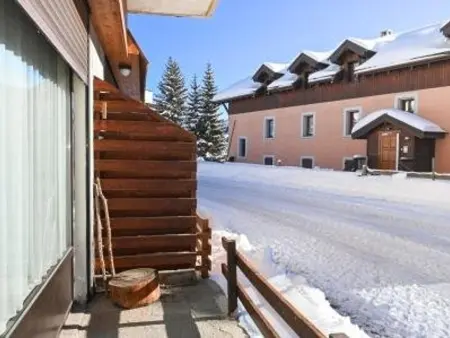 Studio 29 m² Montgenèvre, 4 pers, parking direct : photo 7