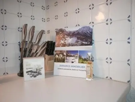 Studio 29 m² Montgenèvre, 4 pers, parking direct : photo 9