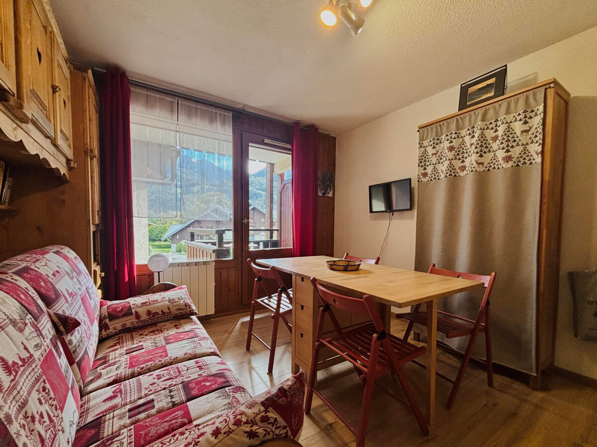 Studio Le Carlina, centre Samoëns, balcon sud et parking - Photo 3