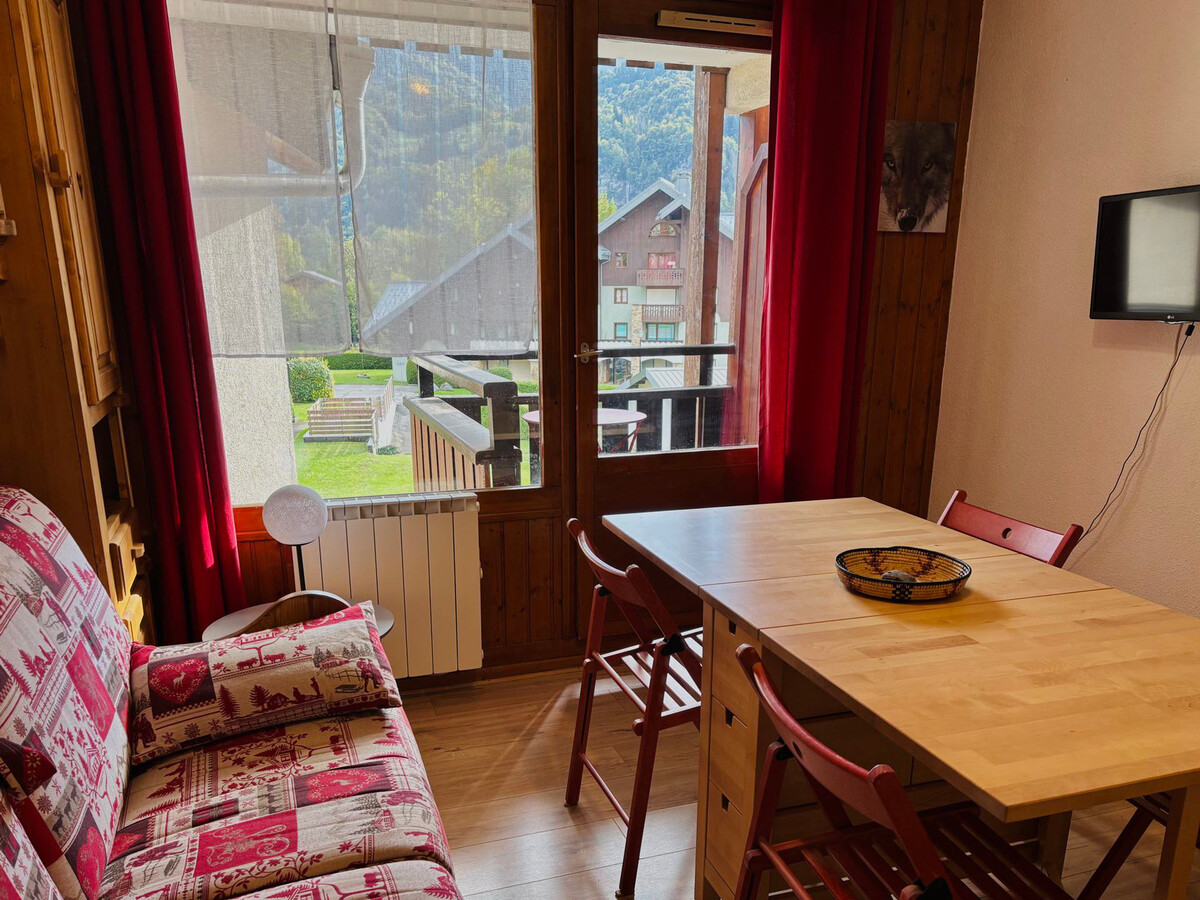 Studio Le Carlina, centre Samoëns, balcon sud et parking - Photo 9