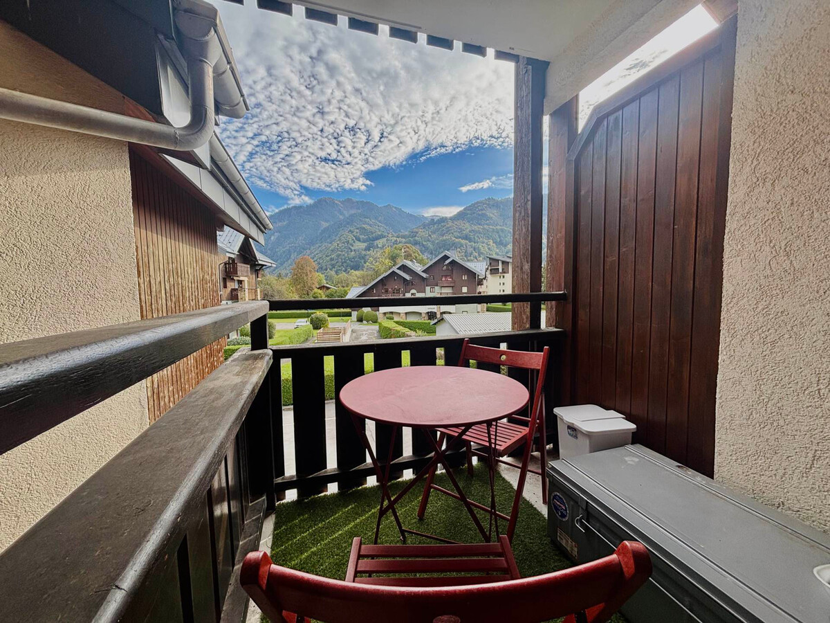 Studio Le Carlina, centre Samoëns, balcon sud et parking - Photo 13