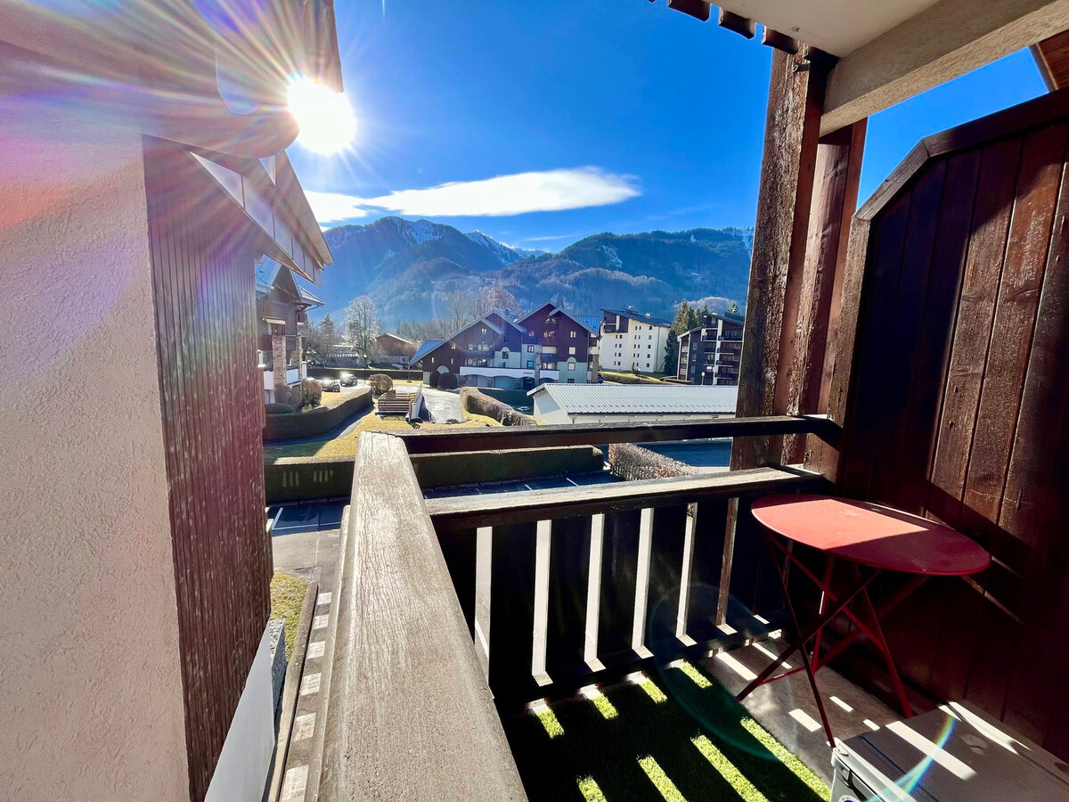 Studio Le Carlina, centre Samoëns, balcon sud et parking - Photo 15
