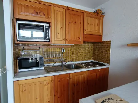 Appartement 31 m² plein sud avec balcon et vue pistes à Montgenèvre : photo 3