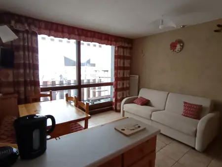 Appartement 31 m² plein sud avec balcon et vue pistes à Montgenèvre : photo 9