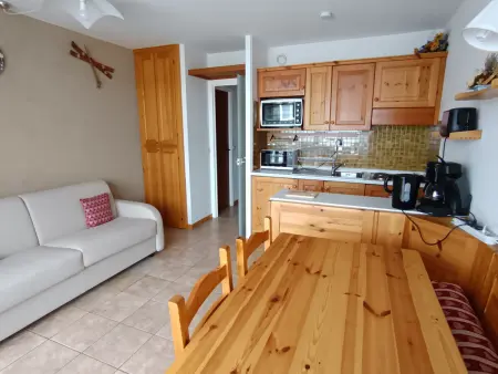 Appartement 31 m² plein sud avec balcon et vue pistes à Montgenèvre : photo 10