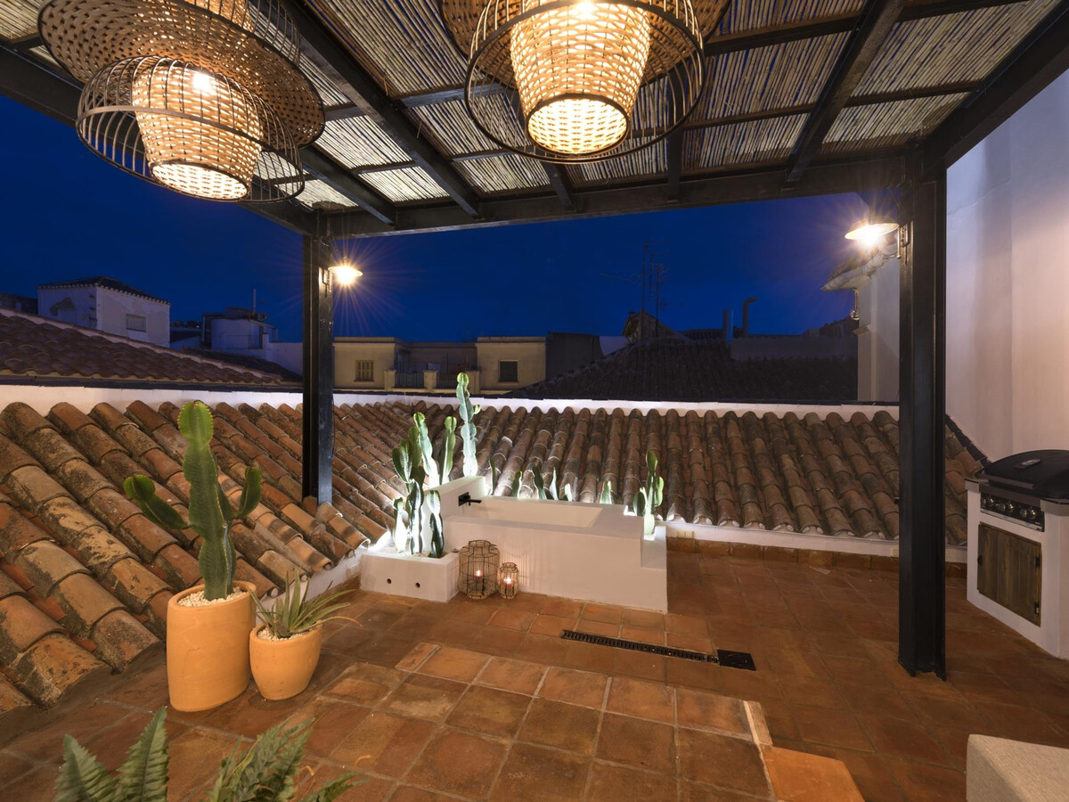Penthouse Plaza Mitjana, terrasse privée & barbecue - Photo 13