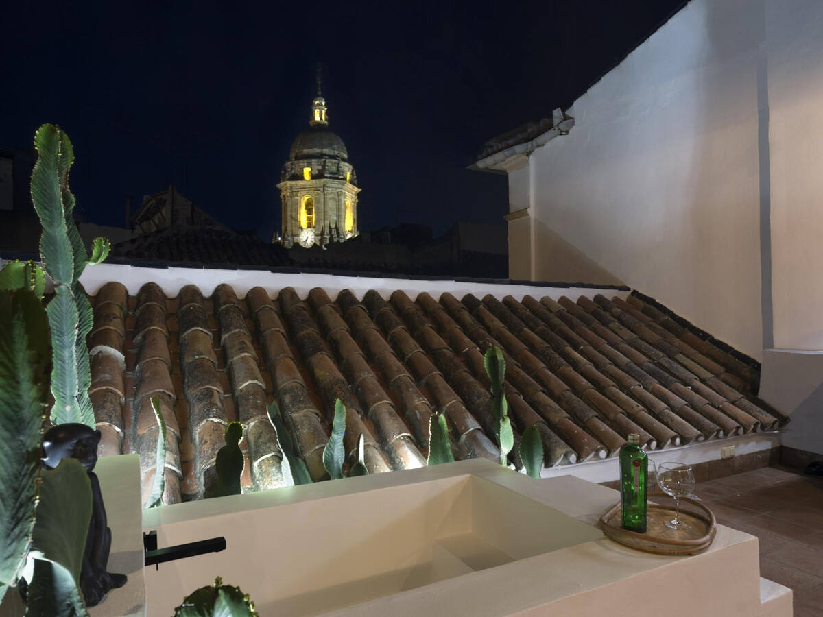 Penthouse Plaza Mitjana, terrasse privée & barbecue - Photo 16