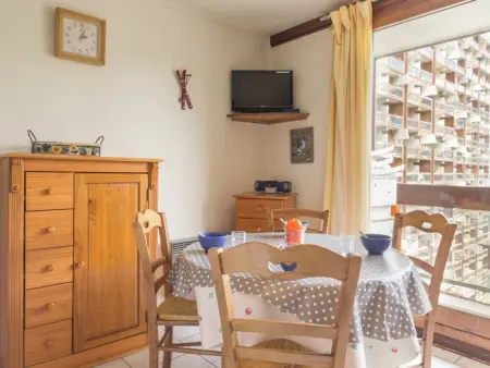 Studio 24m² aux pieds des pistes, balcon vue pistes : photo 4