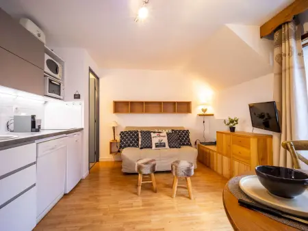 Studio cabine pour 4 pers. à Saint Lary Soulan avec parking - Photo 1