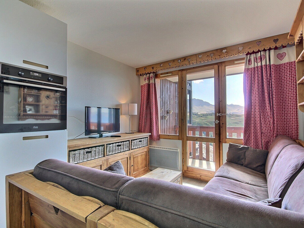 Studio cabine 4 pers. Belle Plagne, balcon vue sud-ouest - Photo 1