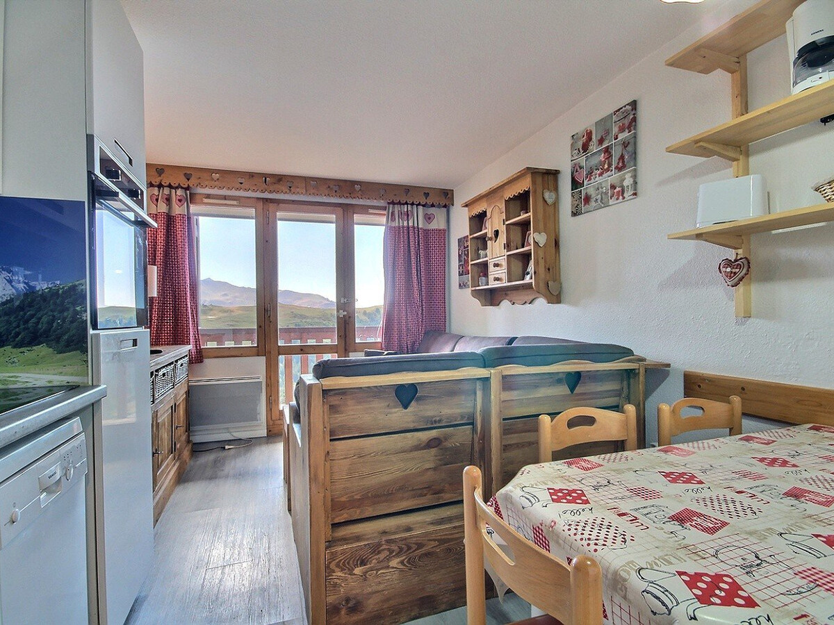 Studio cabine 4 pers. Belle Plagne, balcon vue sud-ouest - Photo 2